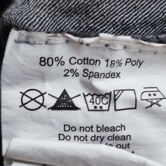 Cherokee jeans distressed grey men's size 28 - Picture 8 of 9